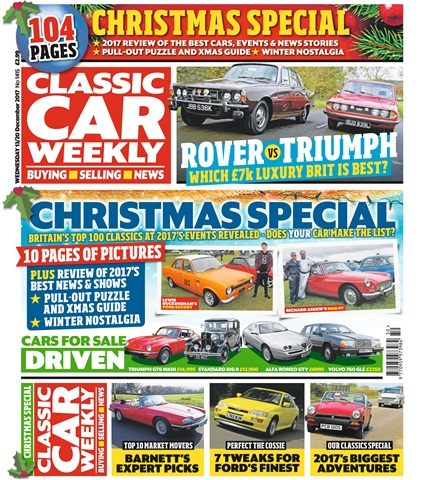 Classic Car Weekly issue 13-20th December 2017