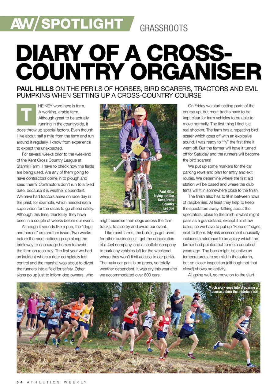 AW – Athletics Weekly Magazine Preview Pages