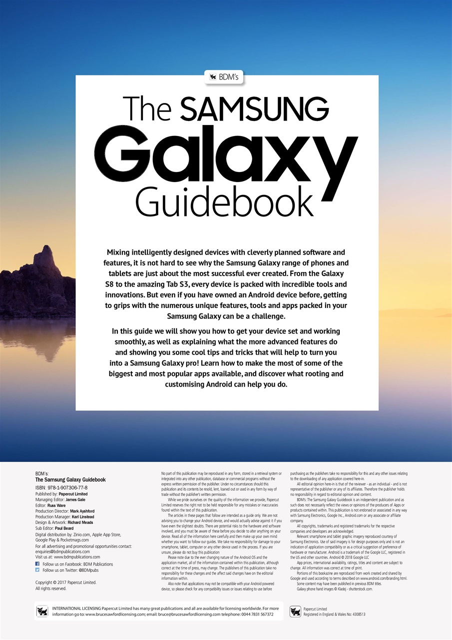 Android User Preview Pages