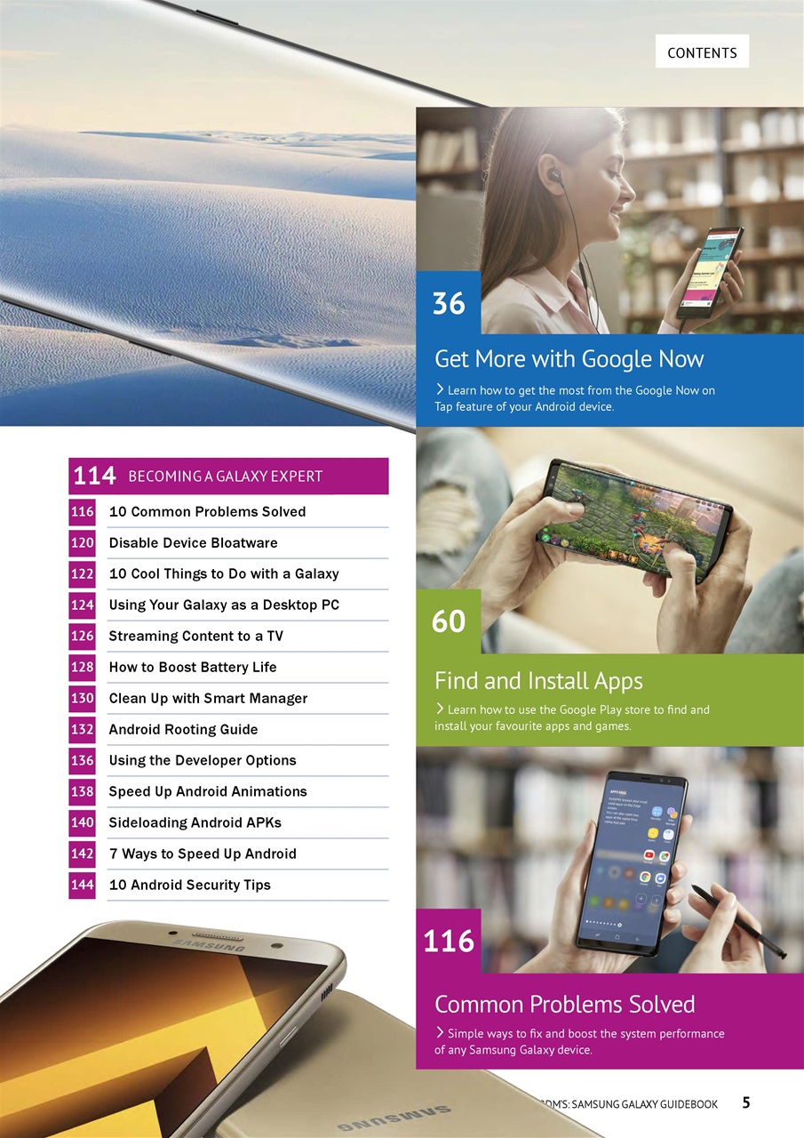 Android User Preview Pages