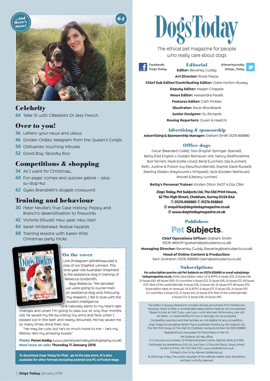Dogs Today Magazine Preview Pages