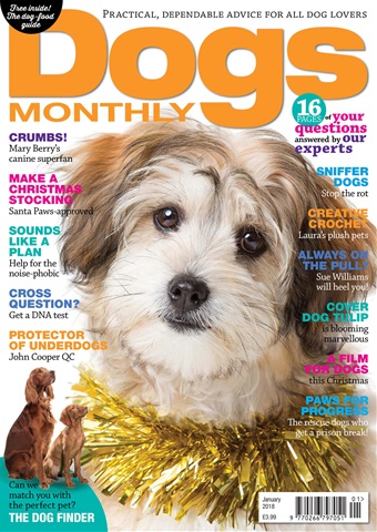 Dogs Monthly issue January 2018