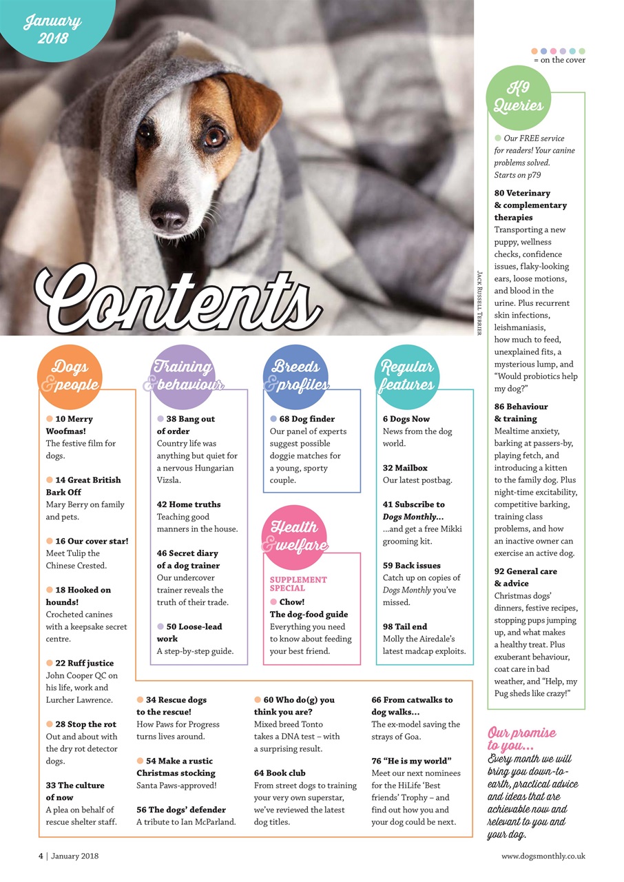 Dogs Monthly Preview Pages