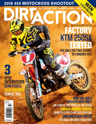 Dirt Action issue Issue#220 Nov 2017