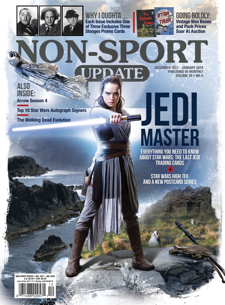 Non-Sport Update Magazine Preview Pages