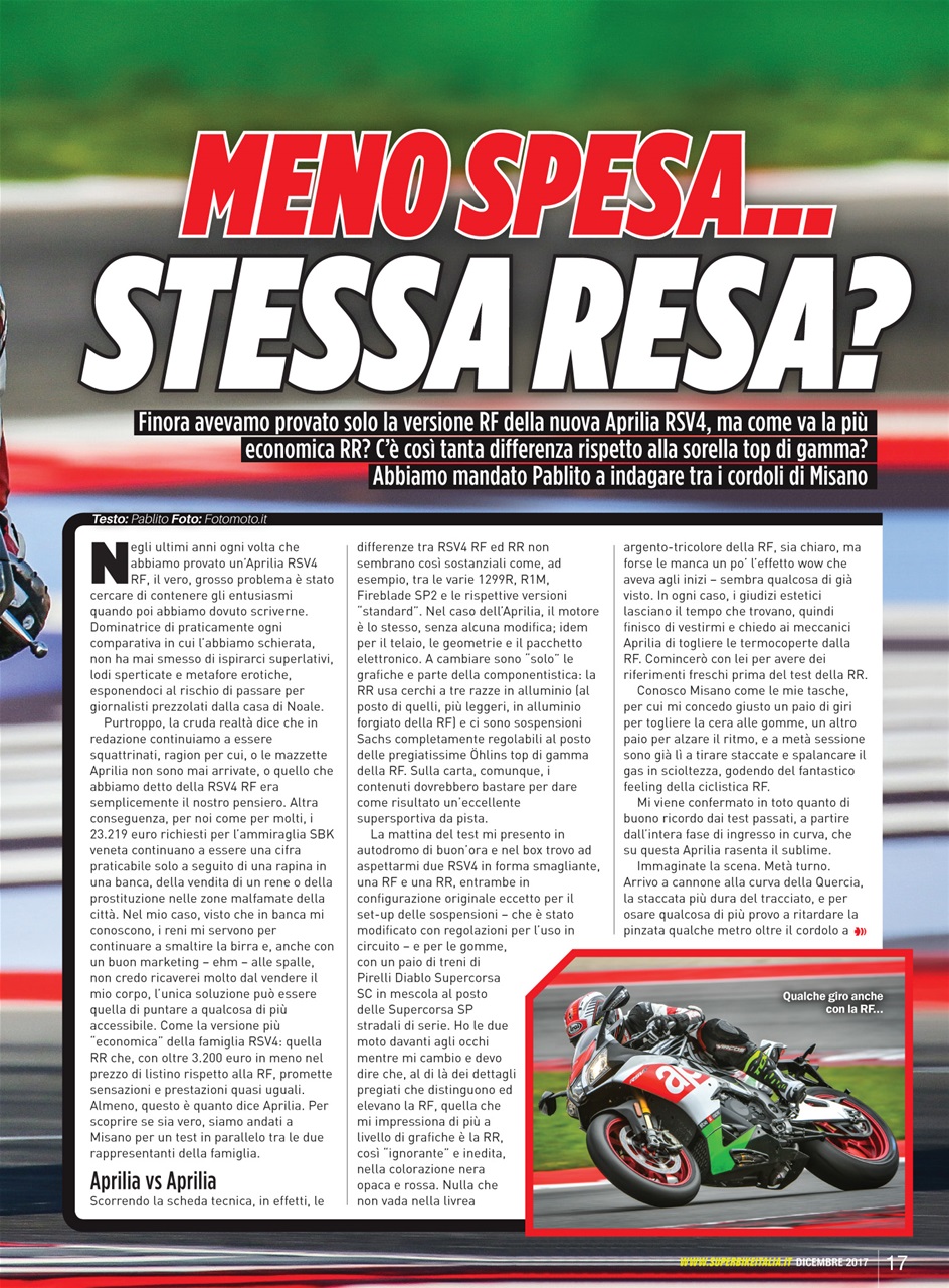 Superbike Italia Preview Pages