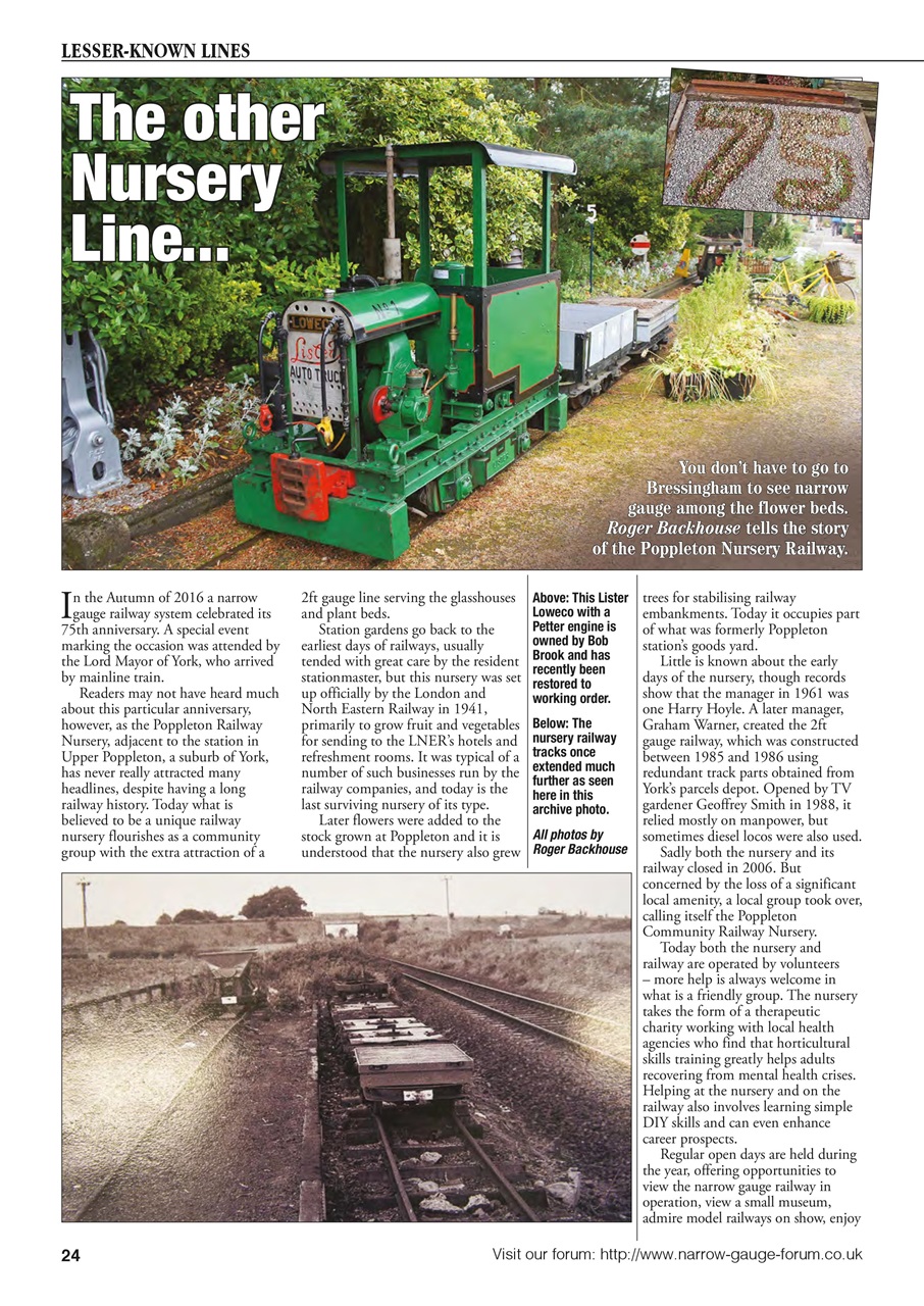 Narrow Gauge World Preview Pages
