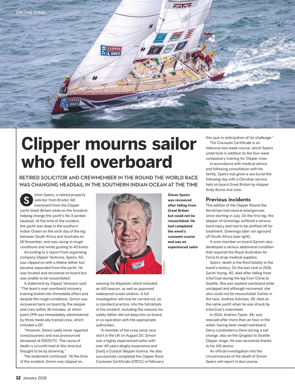 Yachting World Preview Pages