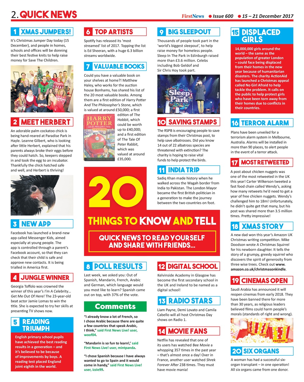 First News Preview Pages