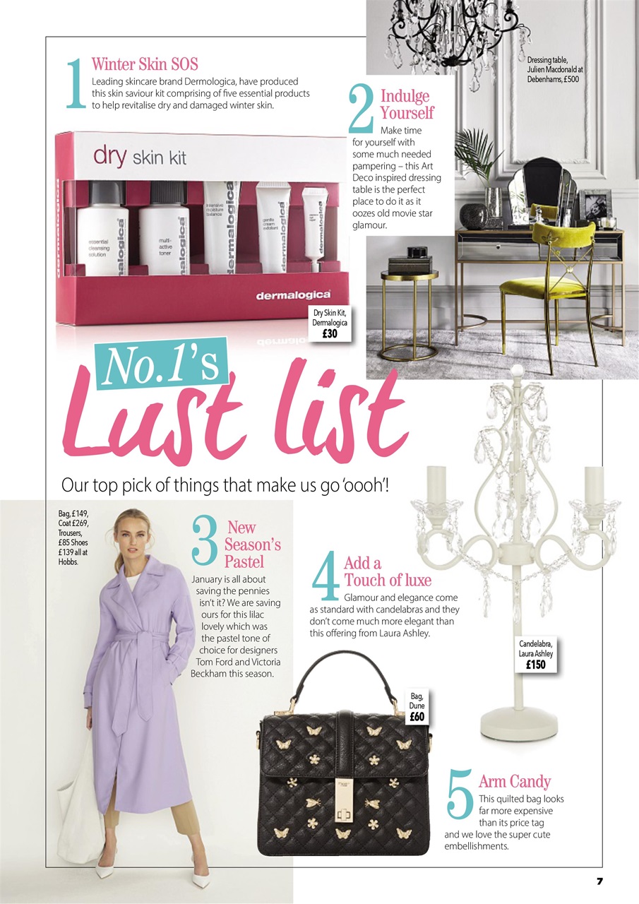 Number 1 Magazine Preview Pages