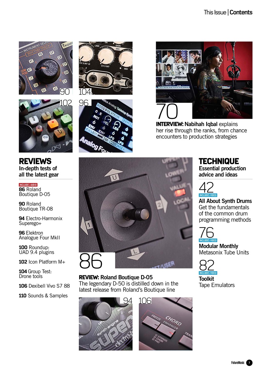 Future Music Preview Pages