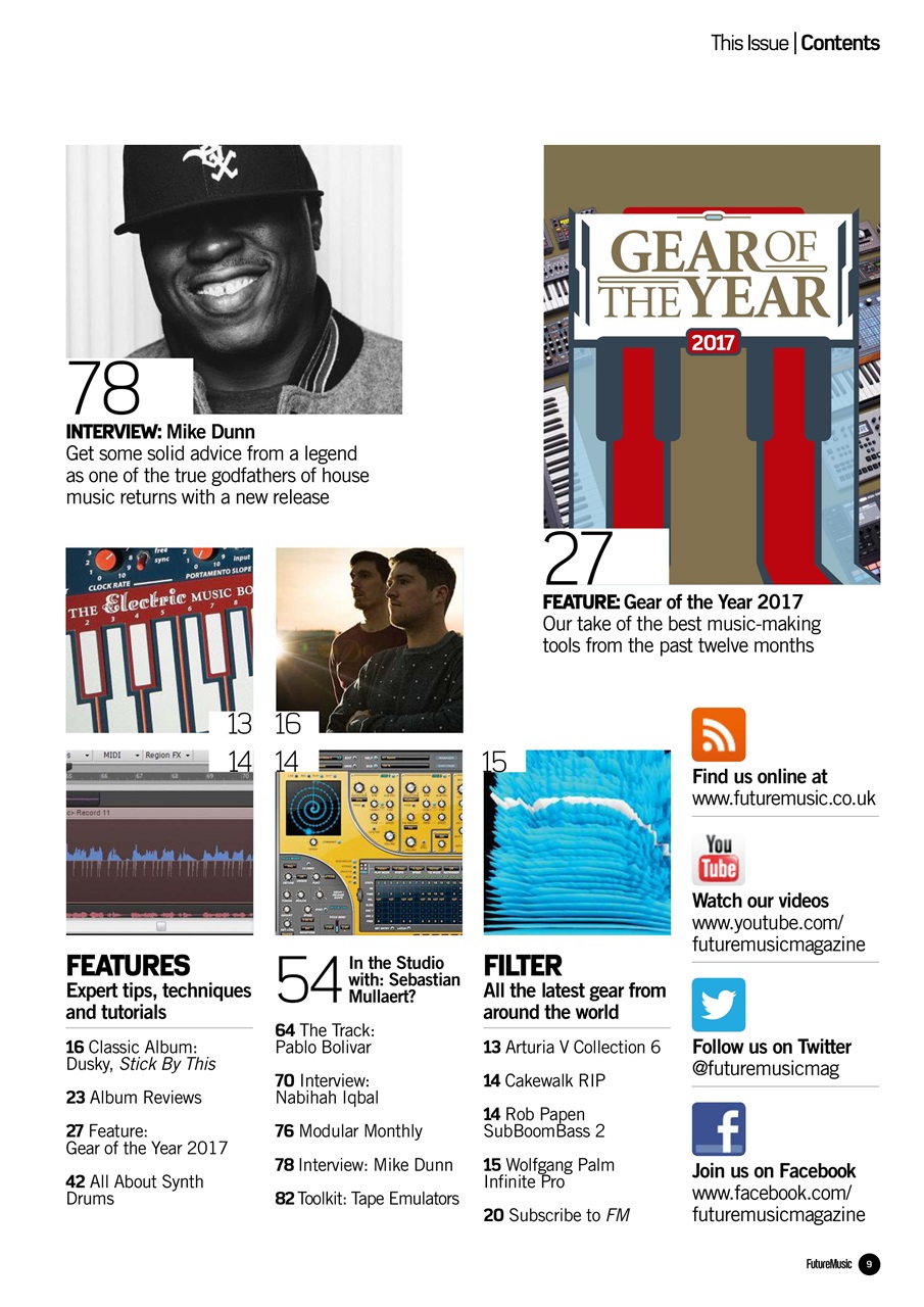 Future Music Preview Pages