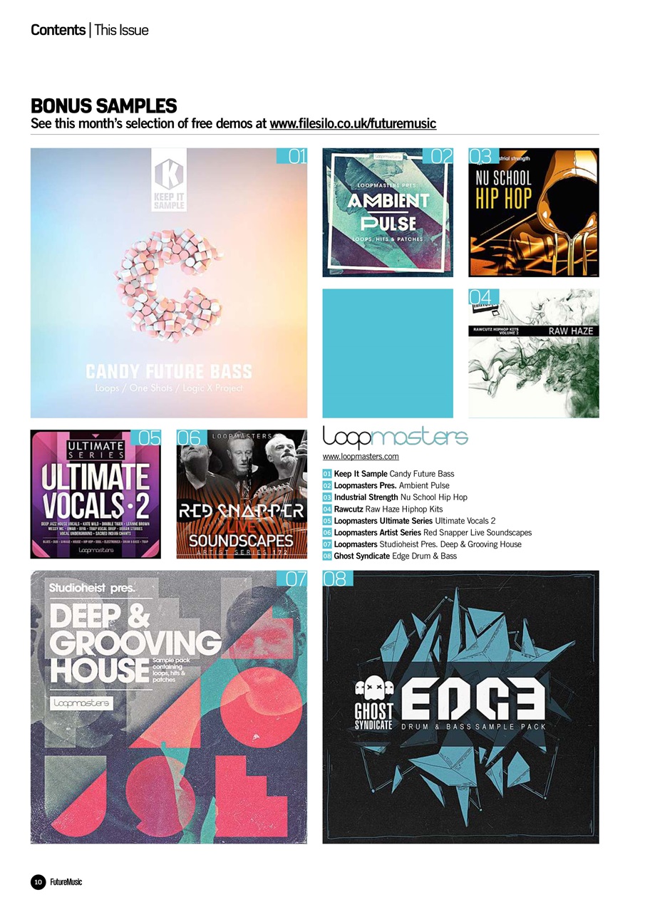 Future Music Preview Pages