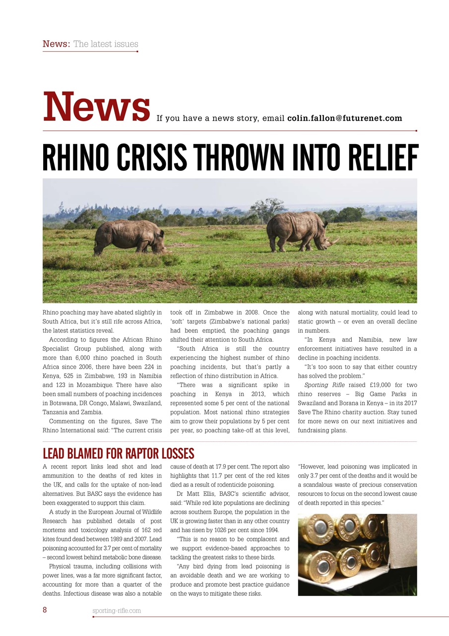 Sporting Rifle Preview Pages