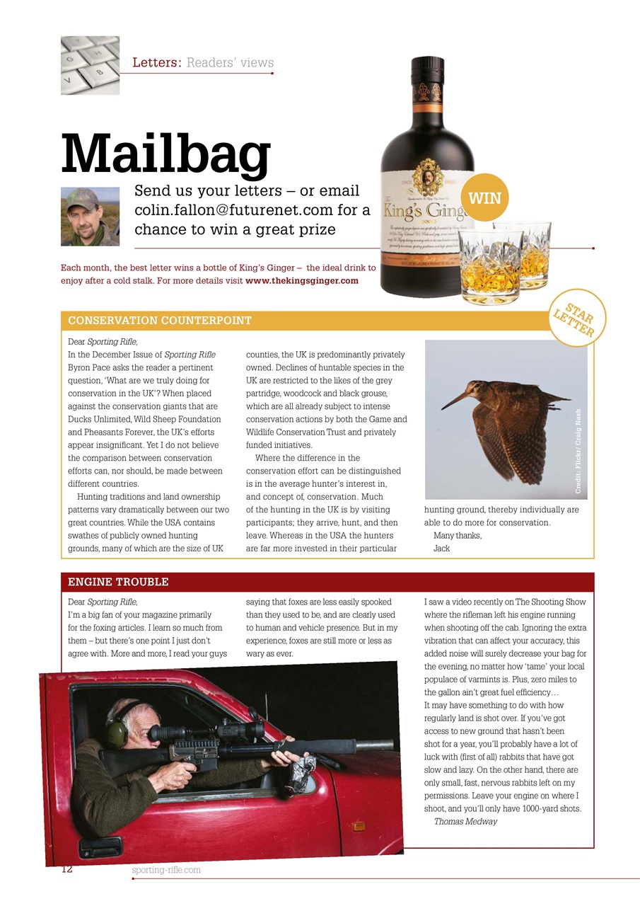Sporting Rifle Preview Pages