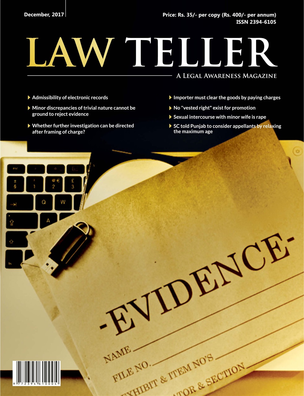 Lawteller – A Legal Awareness Magazine Preview Pages