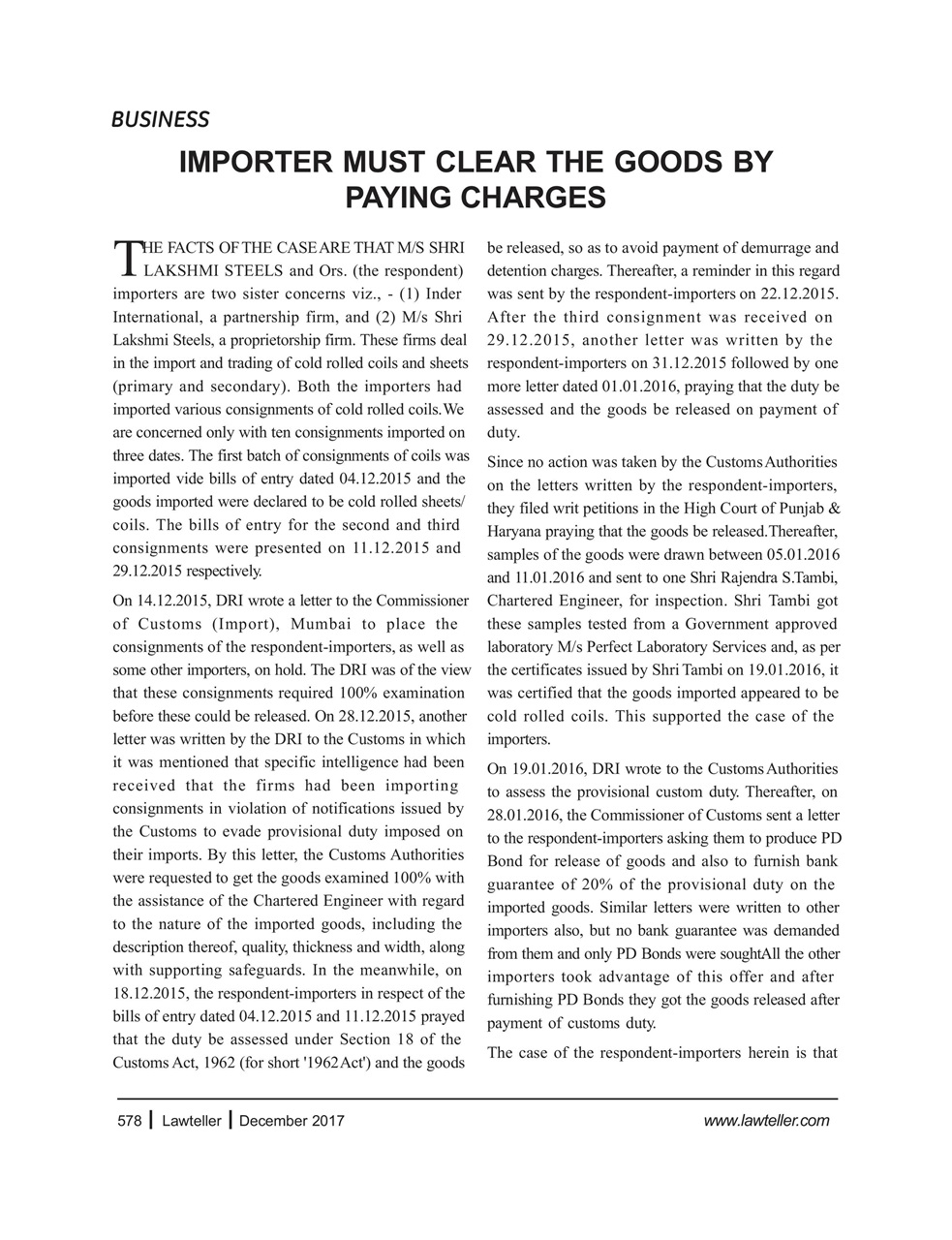 Lawteller – A Legal Awareness Magazine Preview Pages