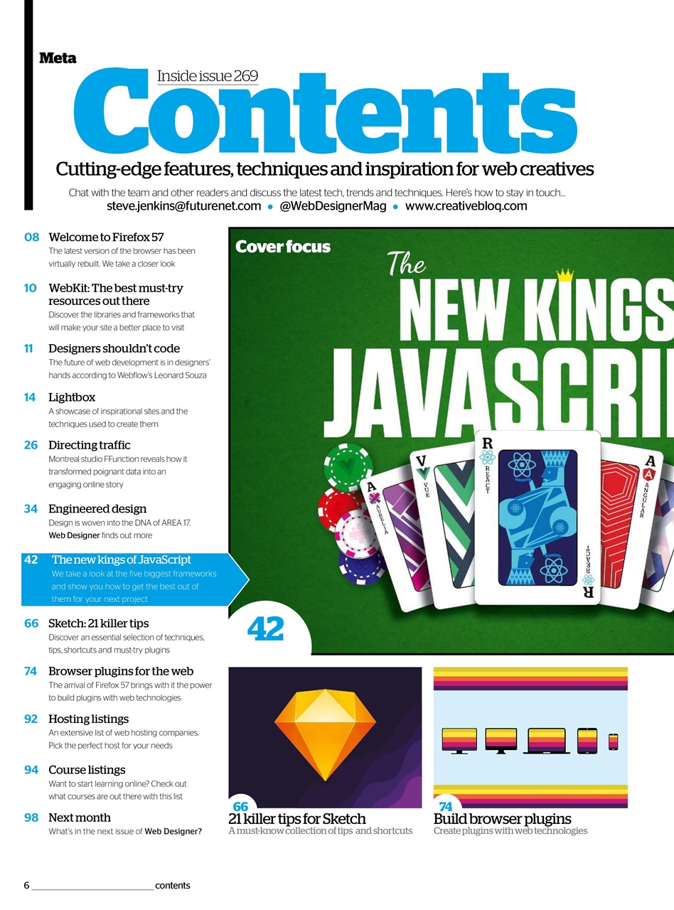 Web Designer Preview Pages