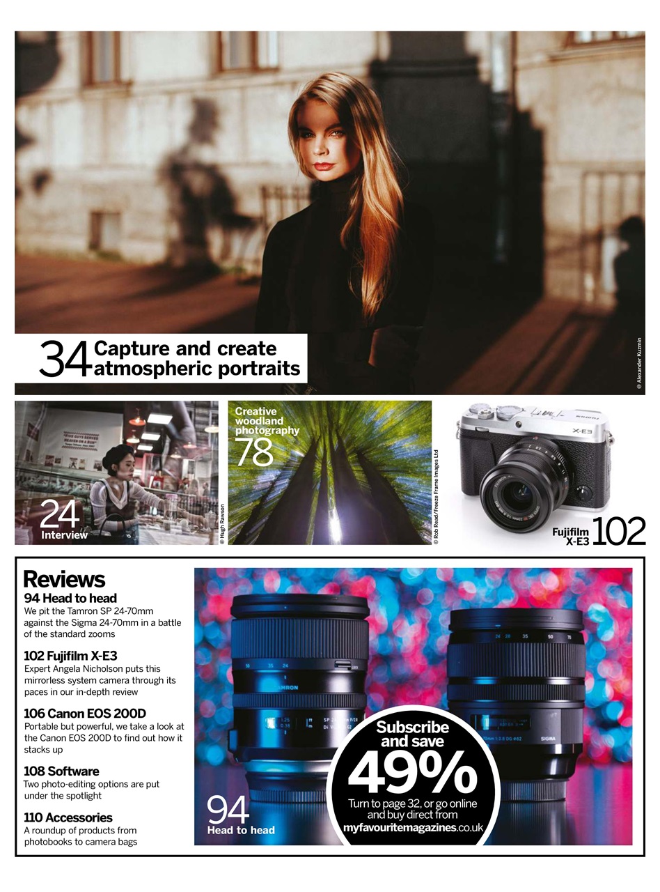 Digital Photographer Preview Pages