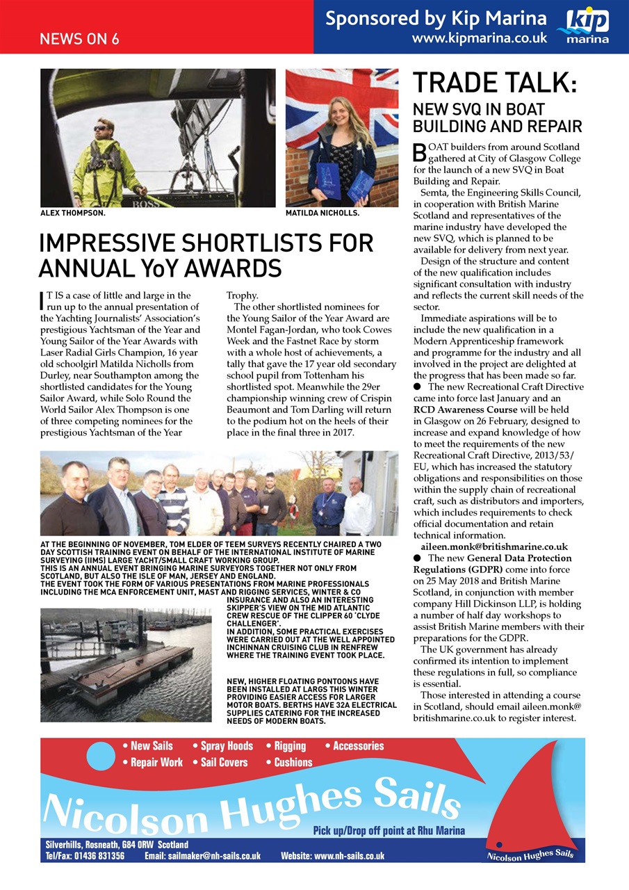 Yachting Life Preview Pages