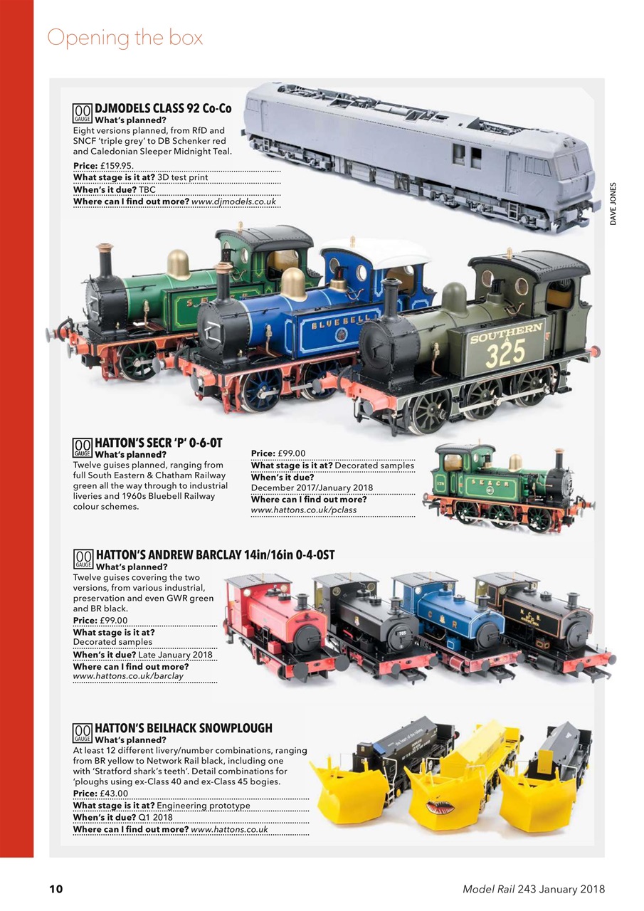 Model Rail Preview Pages