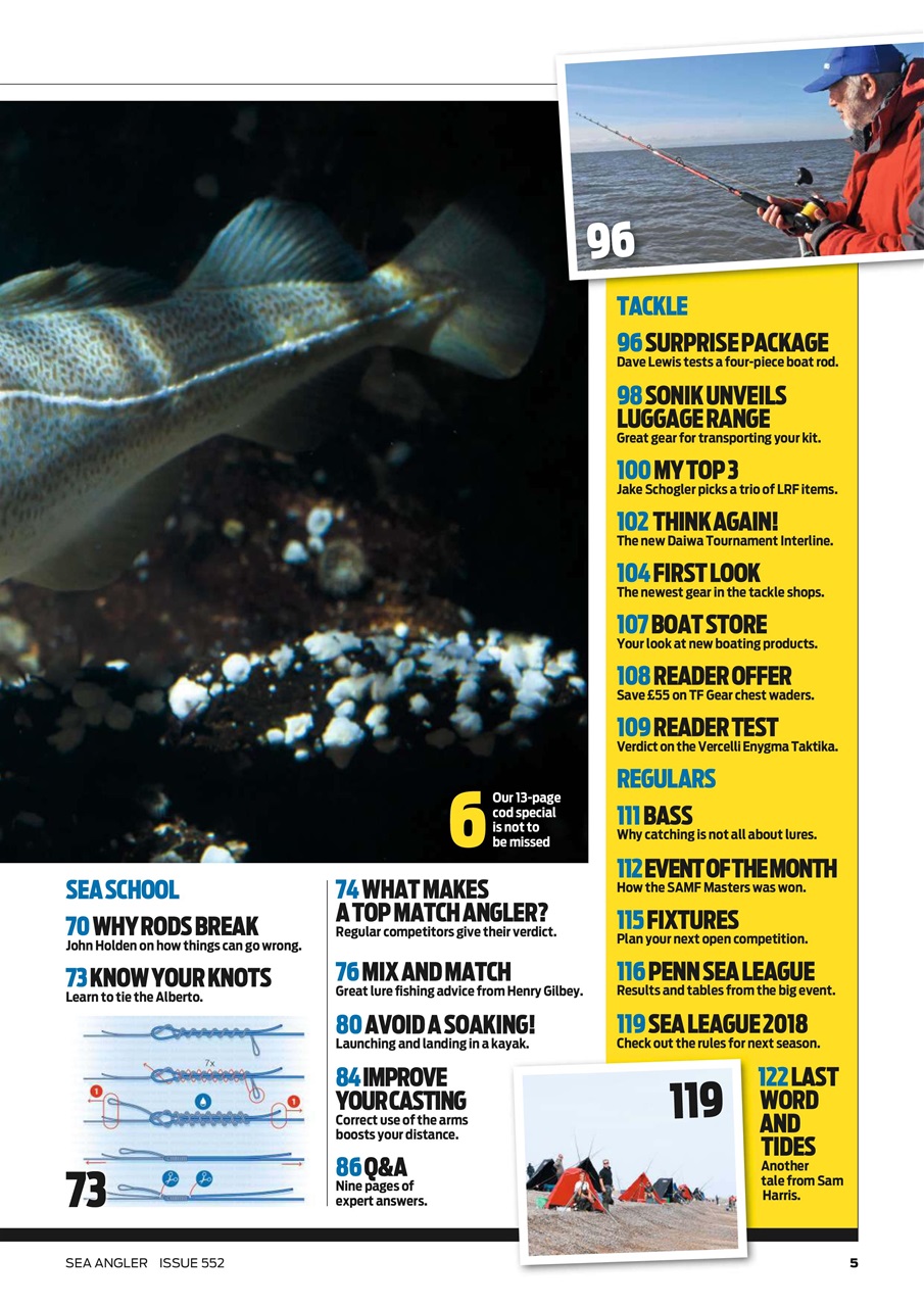 Sea Angler Preview Pages