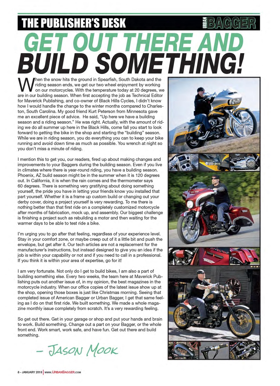 Urban Bagger Preview Pages