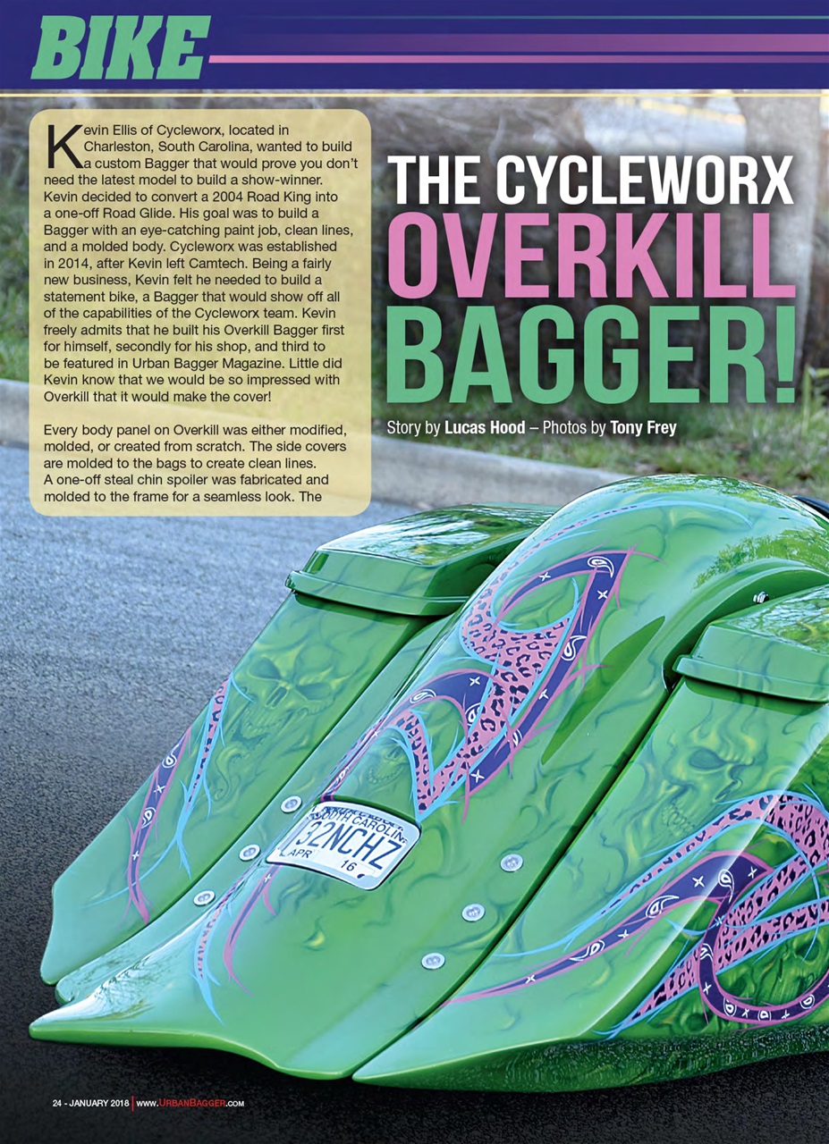 Urban Bagger Preview Pages
