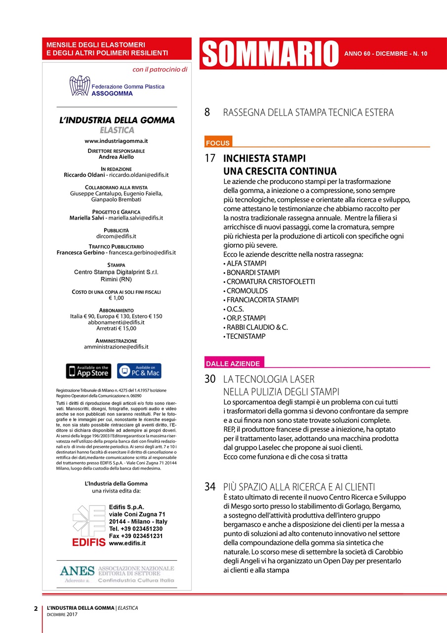 L’industria della Gomma Preview Pages