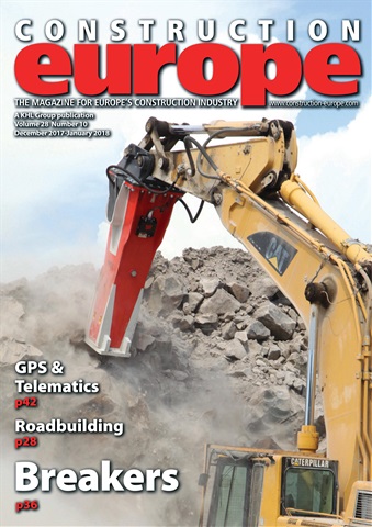 Construction Europe issue December - January 2018