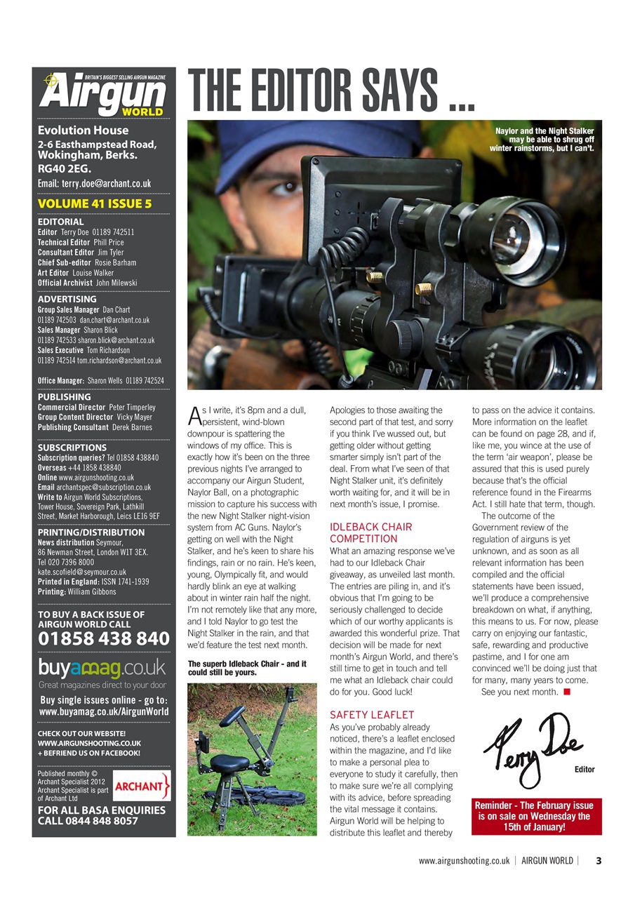 Airgun World Preview Pages