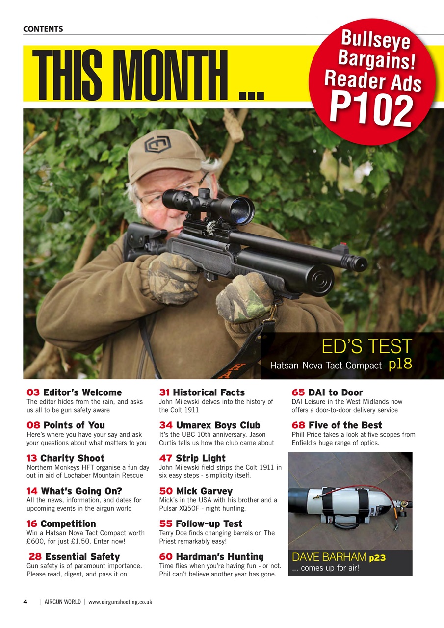 Airgun World Preview Pages