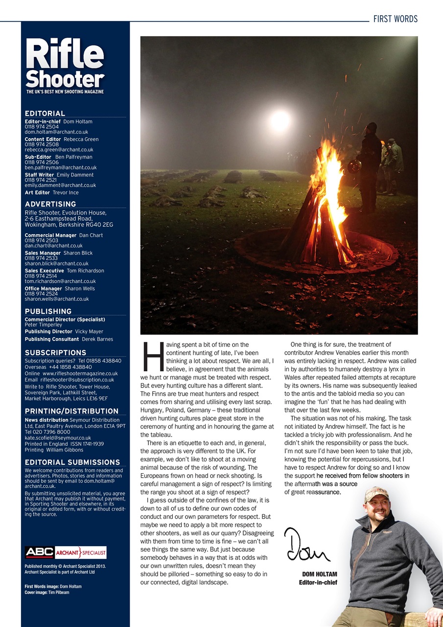 Rifle Shooter Preview Pages