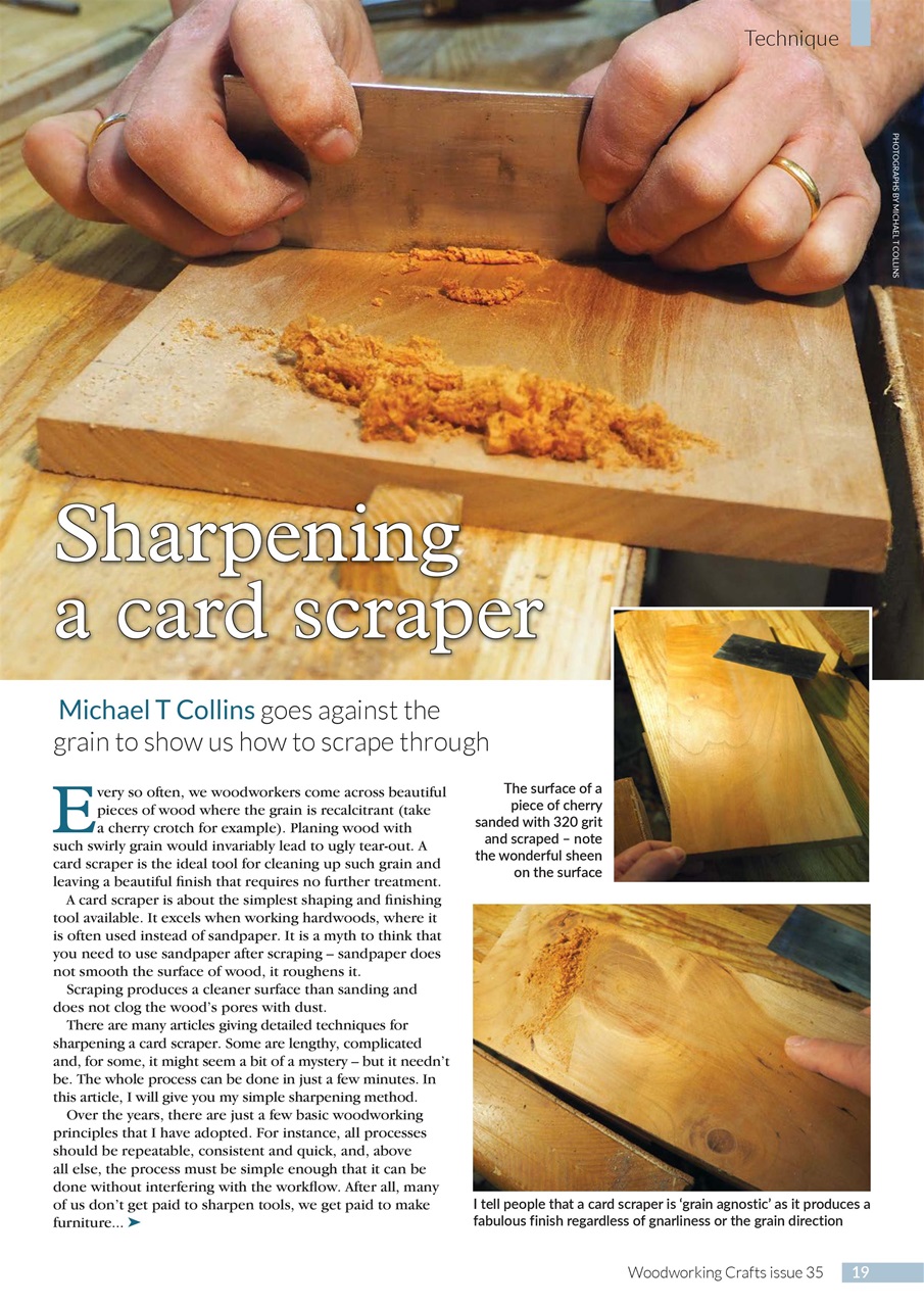 Woodworking Crafts Magazine Preview Pages