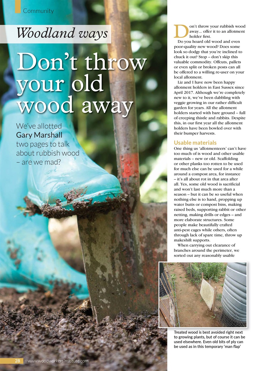 Woodworking Crafts Magazine Preview Pages