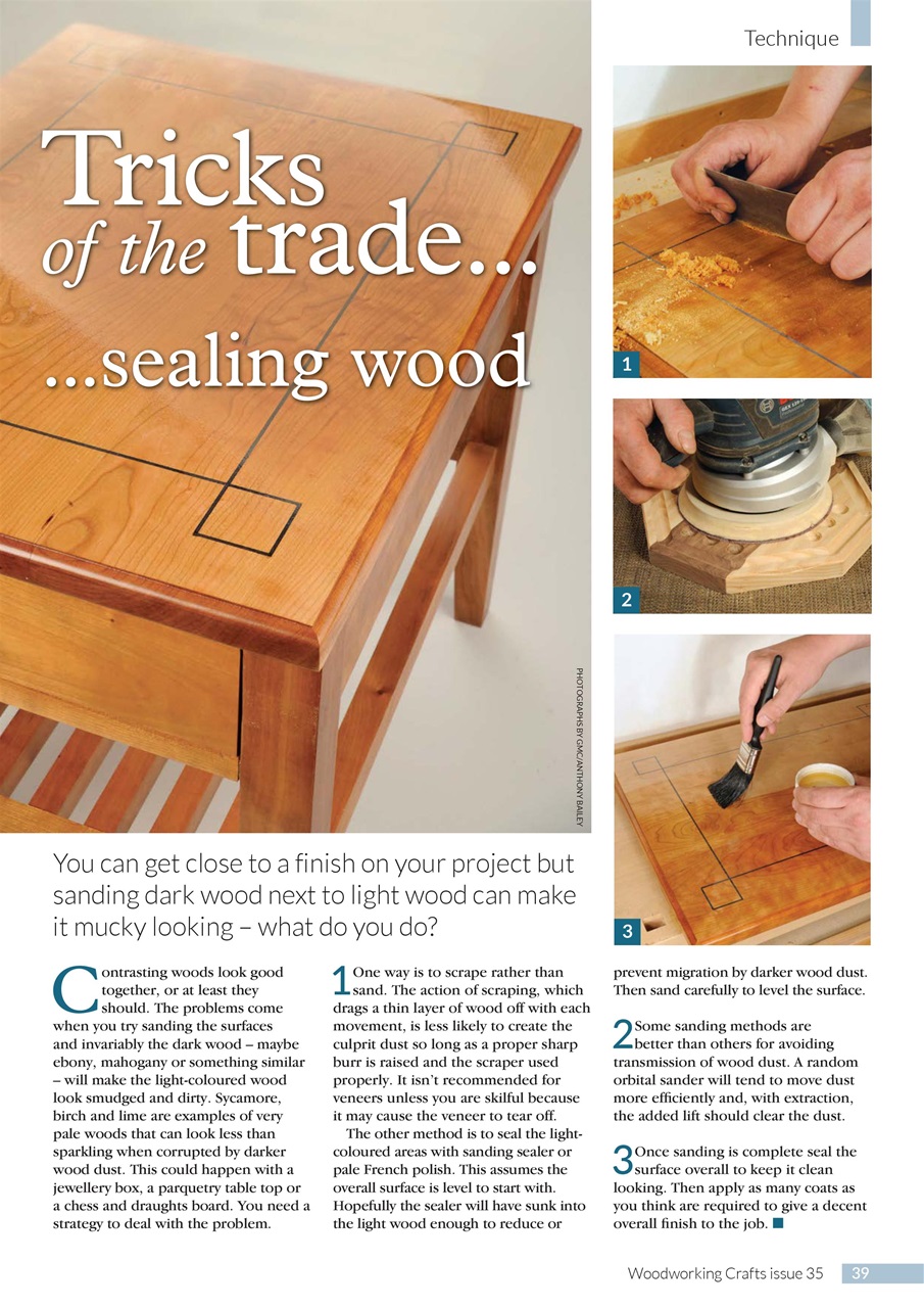 Woodworking Crafts Magazine Preview Pages