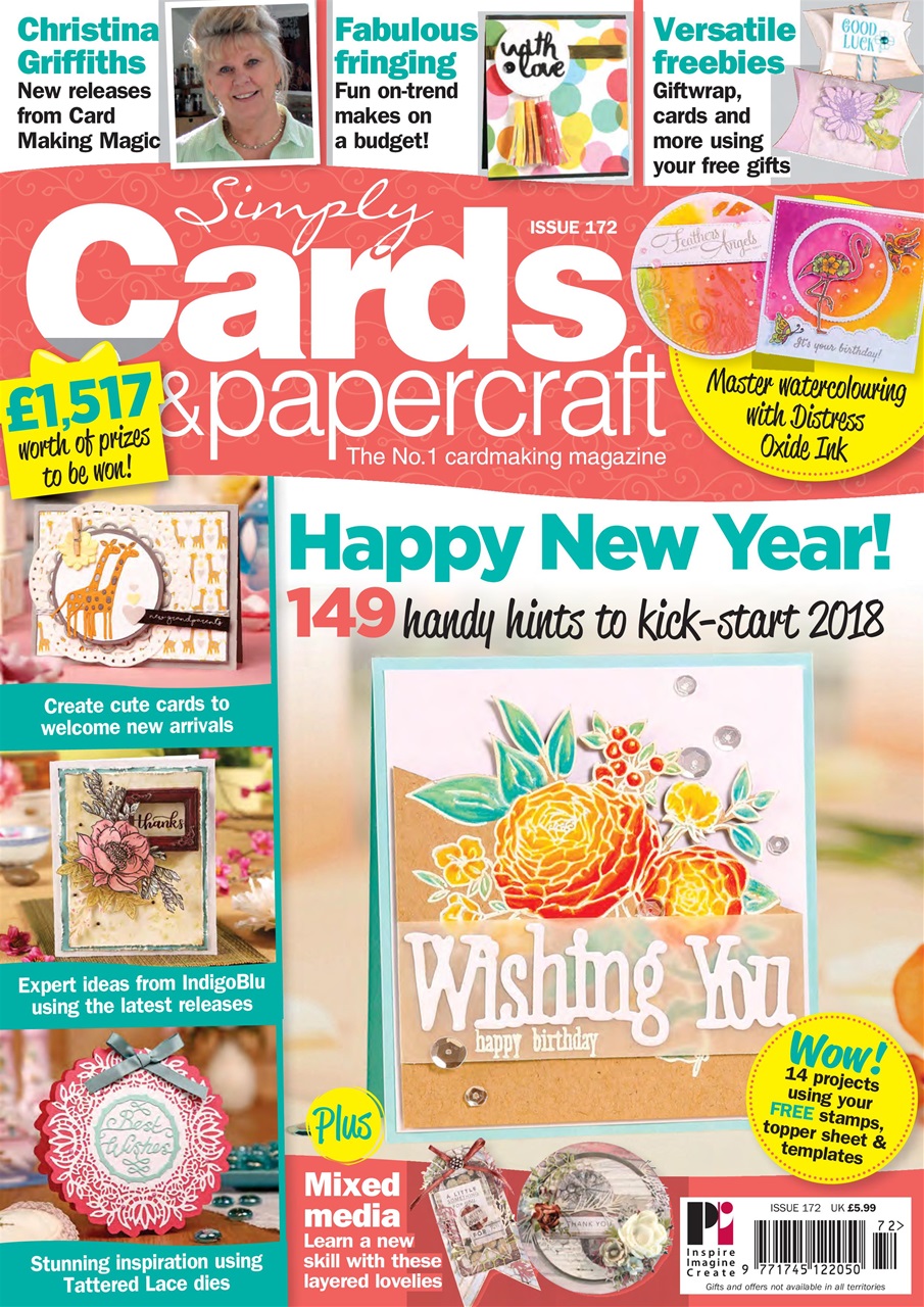 Simply Cards & Papercraft Preview Pages