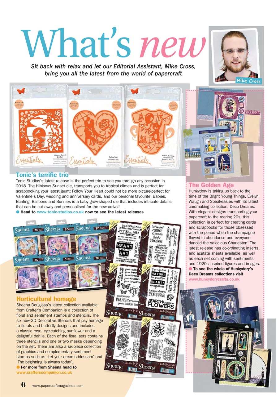 Simply Cards & Papercraft Preview Pages