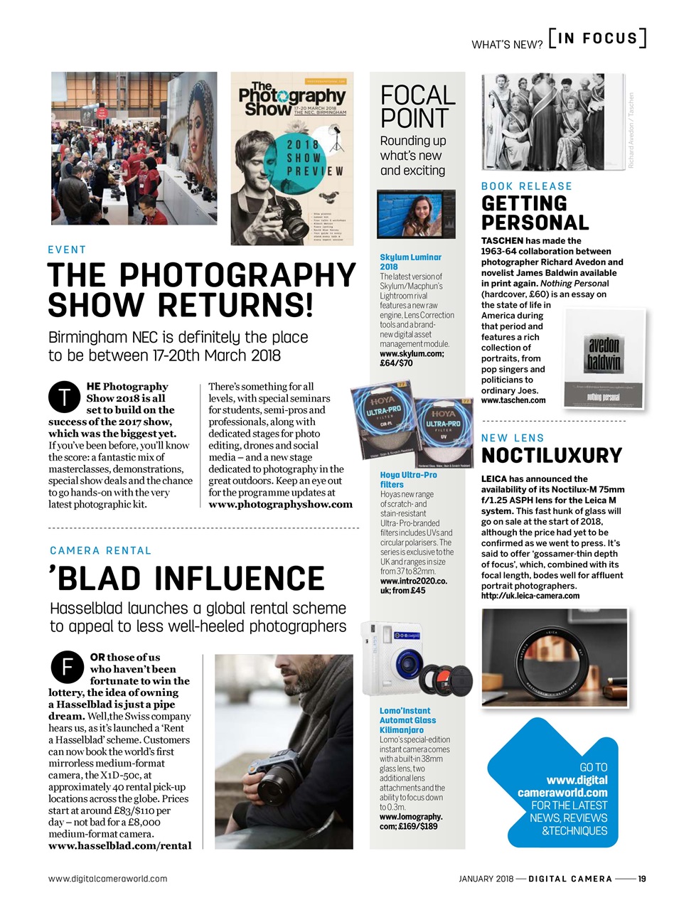 Digital Camera Magazine Preview Pages