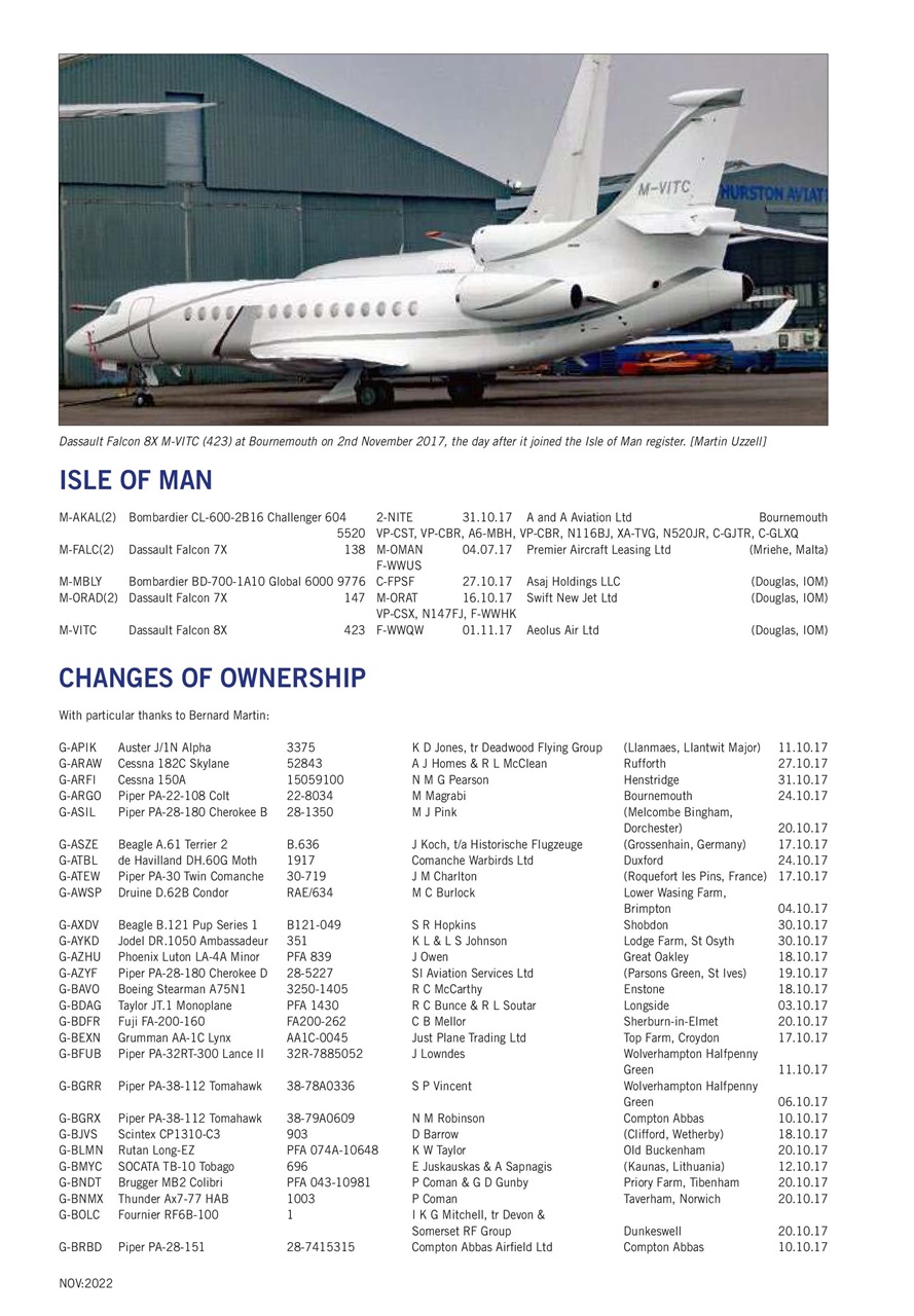 Air Britain News Preview Pages