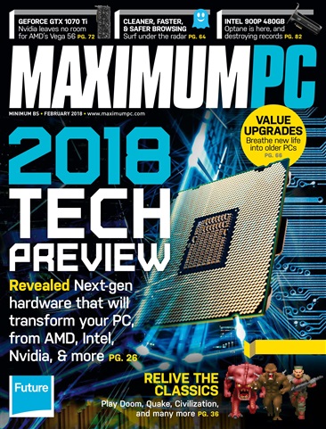 Maximum PC issue February 2018
