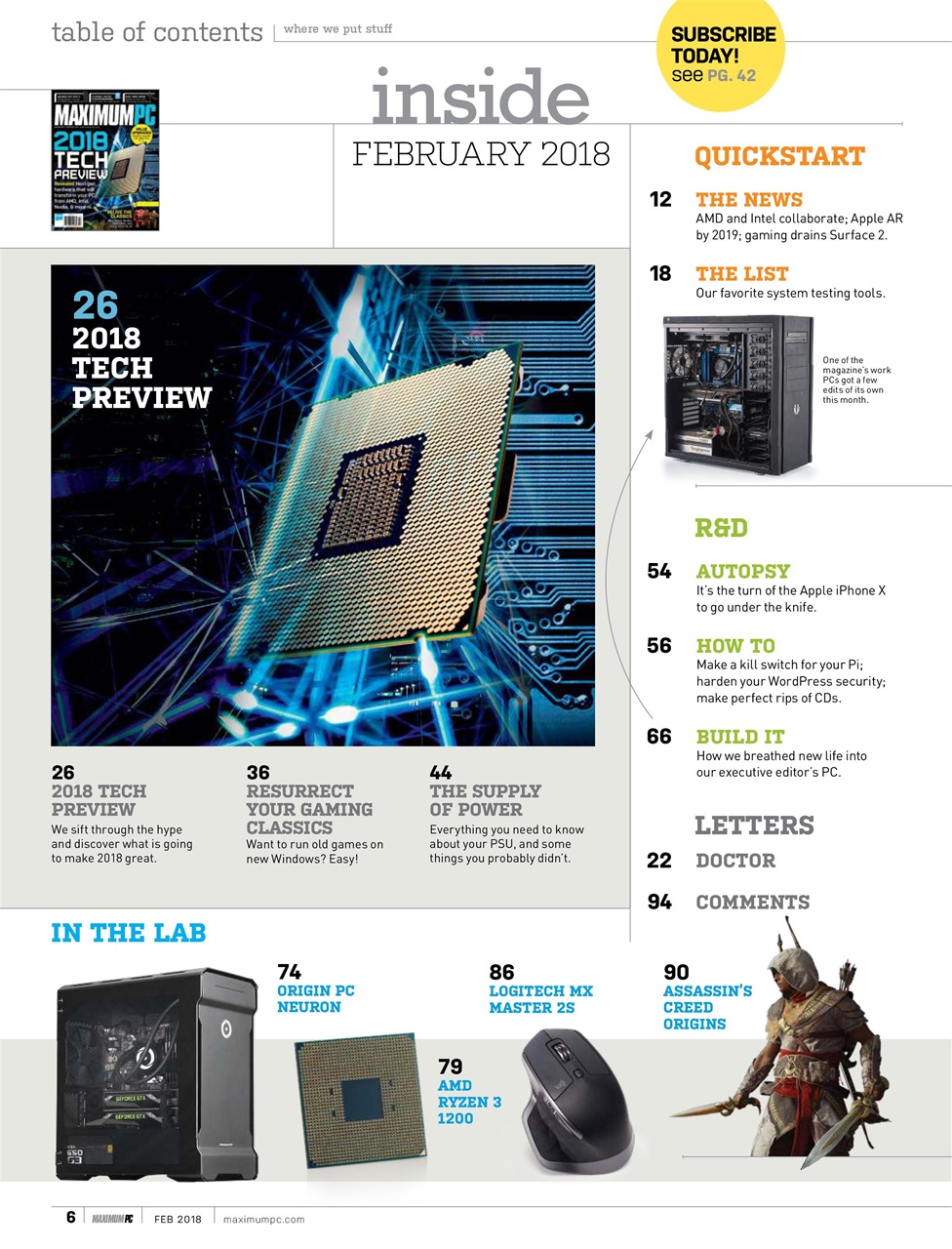 Maximum PC Preview Pages