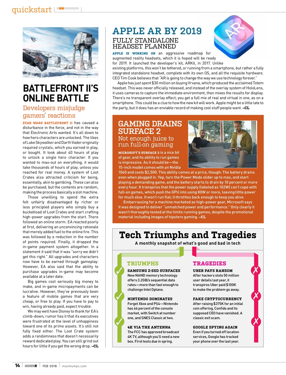 Maximum PC Preview Pages