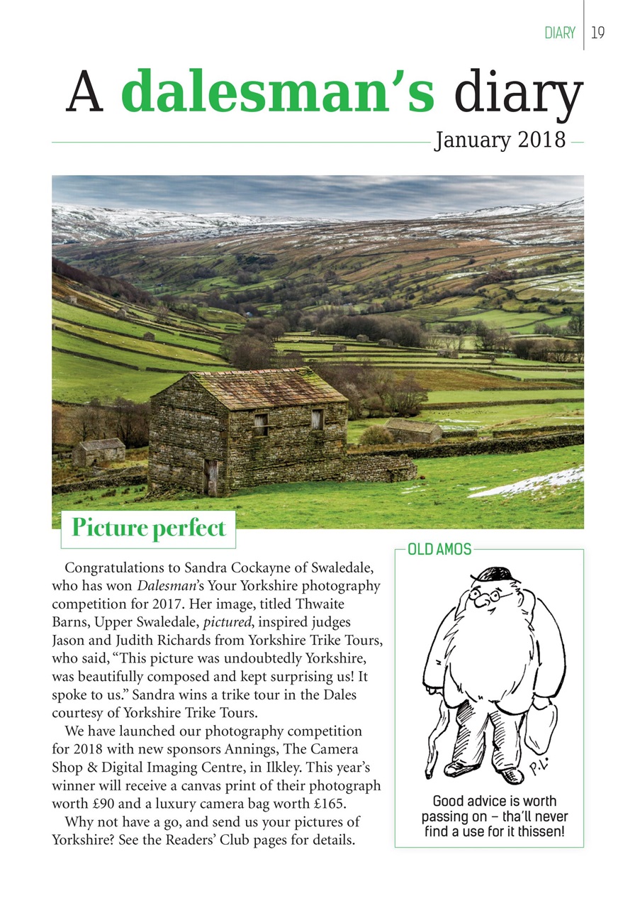 The Yorkshire Dalesman Preview Pages
