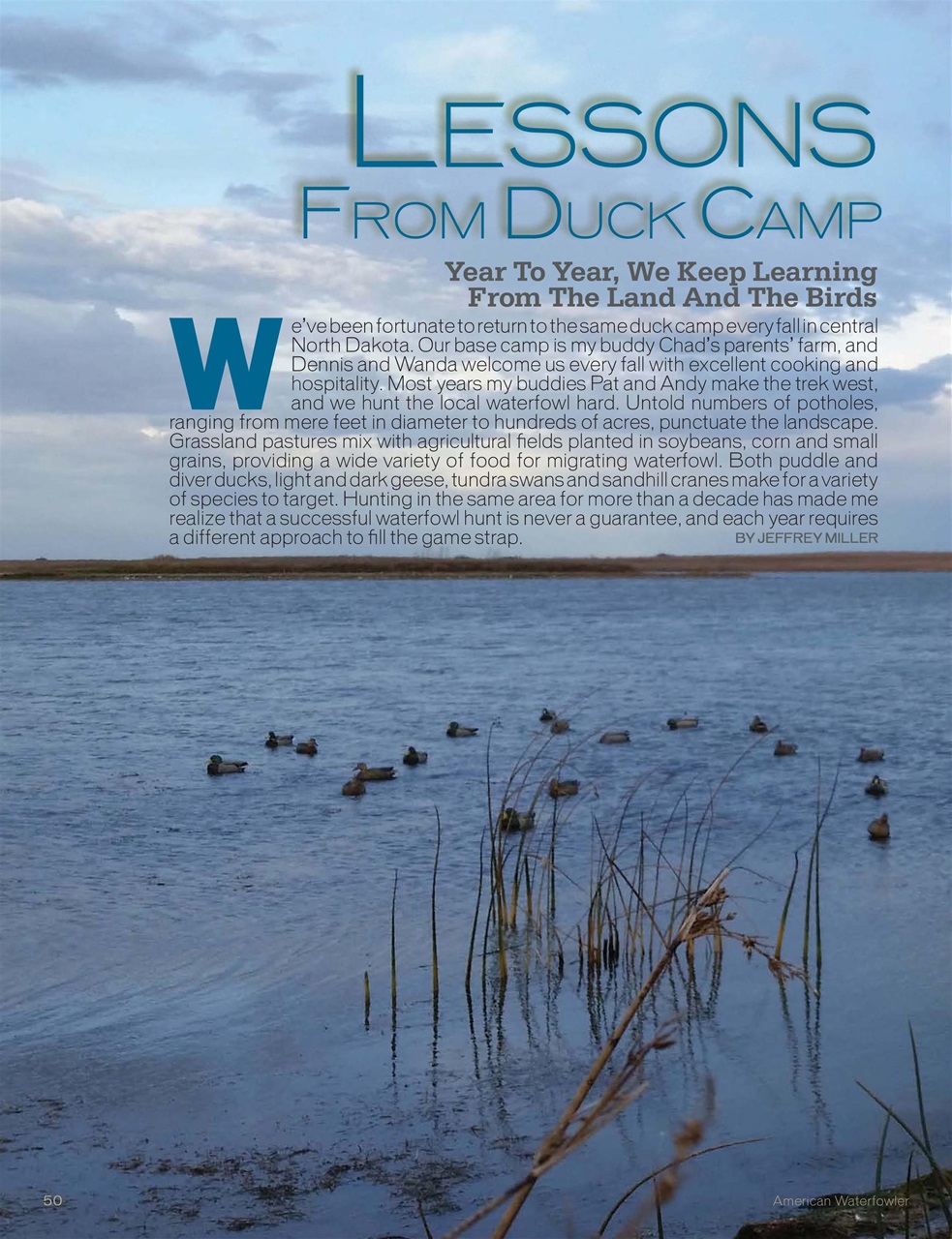 American Waterfowler Preview Pages