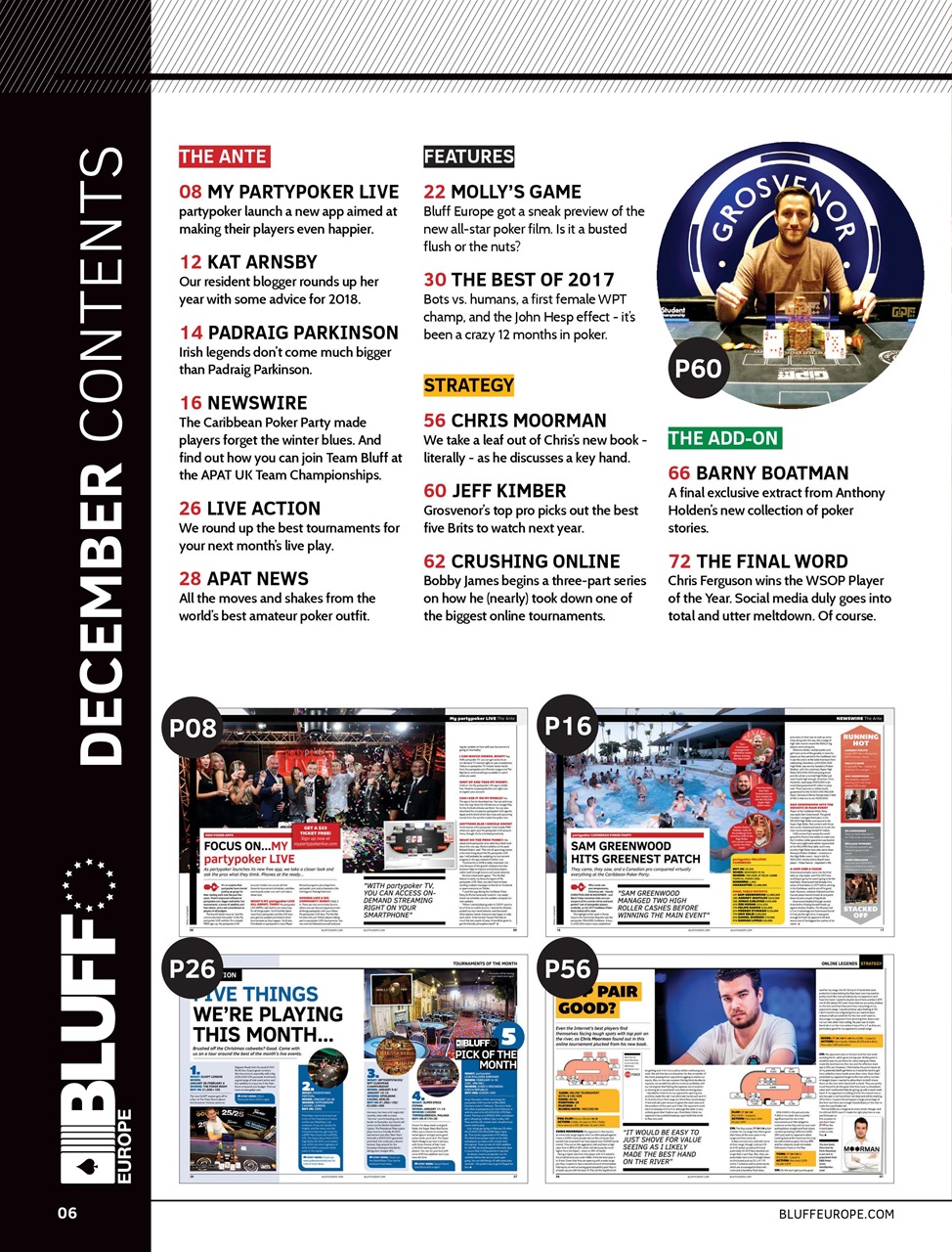 Bluff Europe Preview Pages