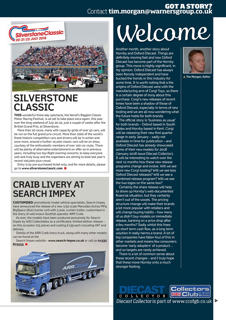 Diecast Collector Preview Pages