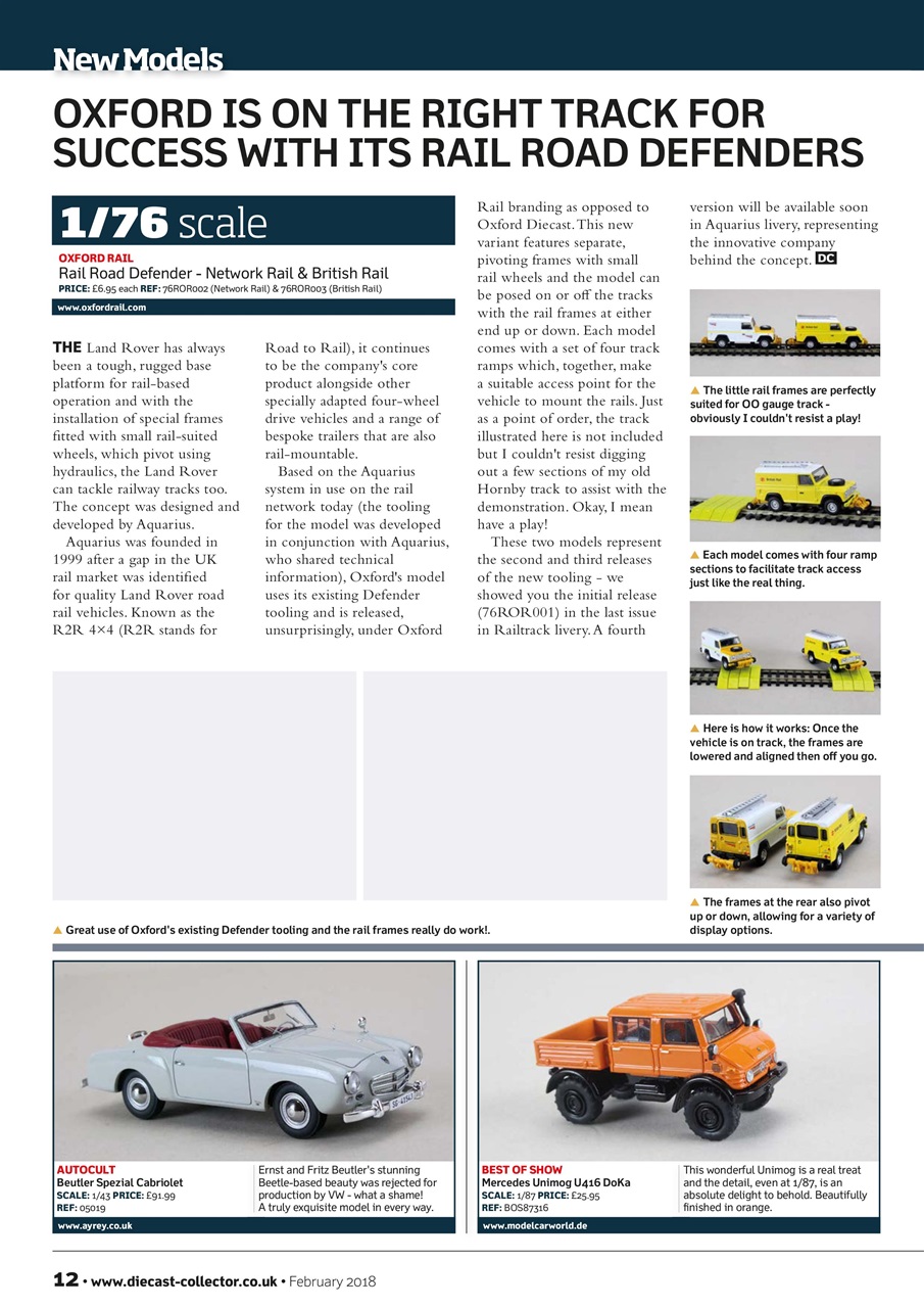Diecast Collector Preview Pages