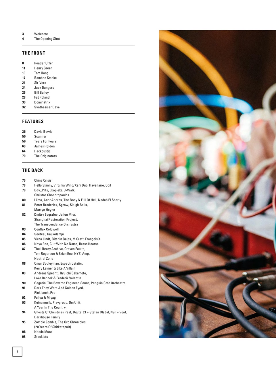 Electronic Sound Preview Pages