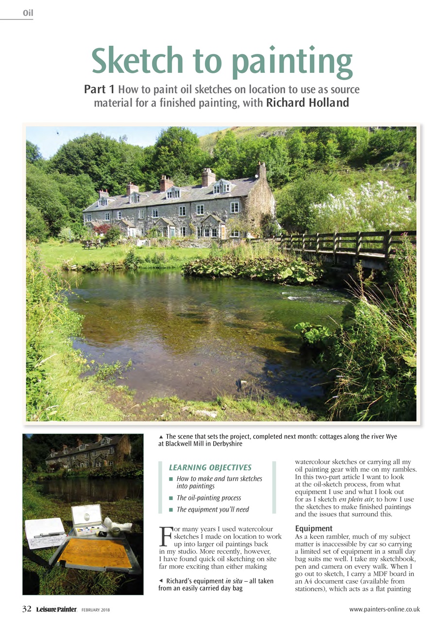 Leisure Painter & The Artist Preview Pages